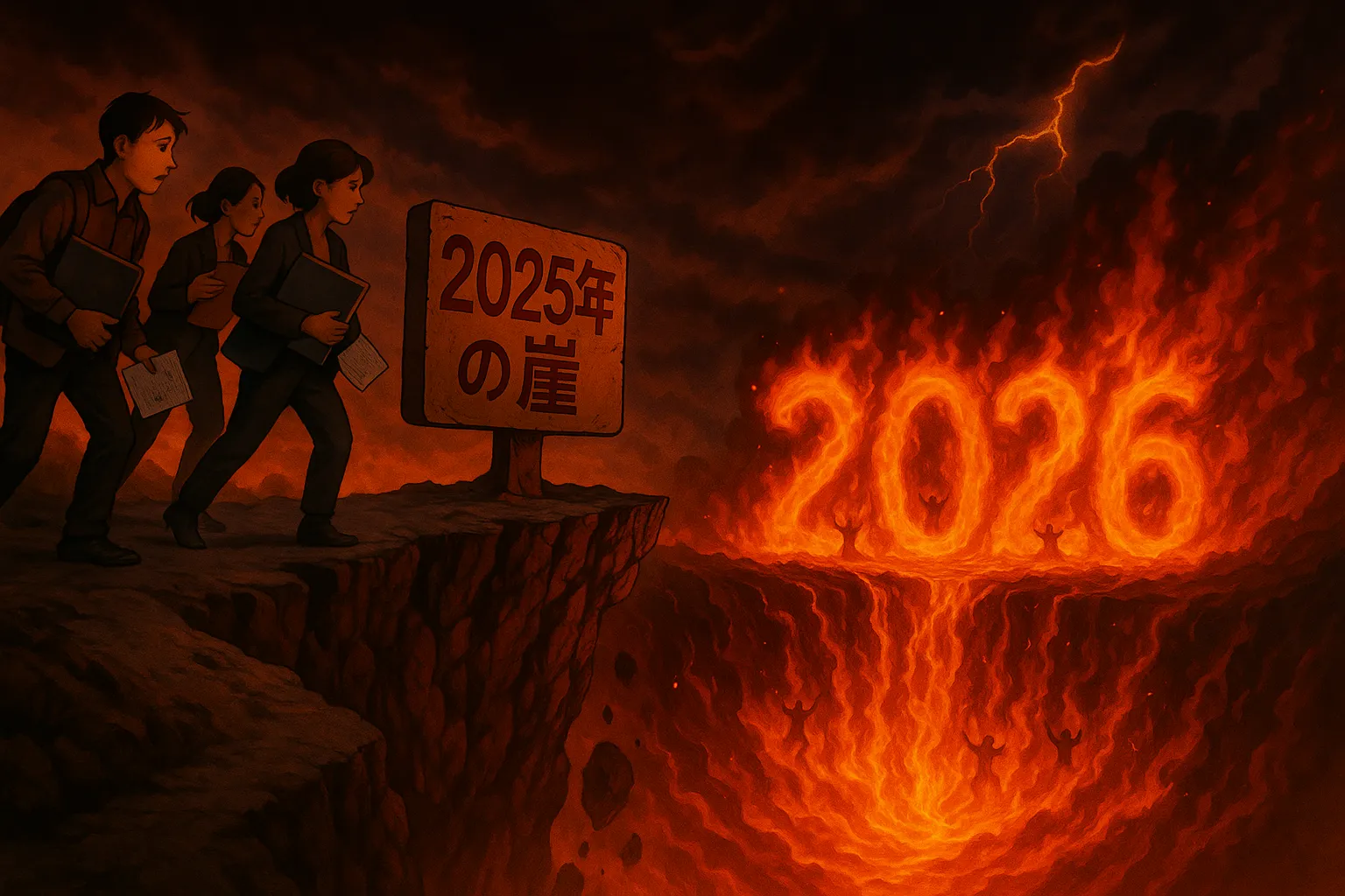 １．2025年の崖と2026年の地獄の始まり